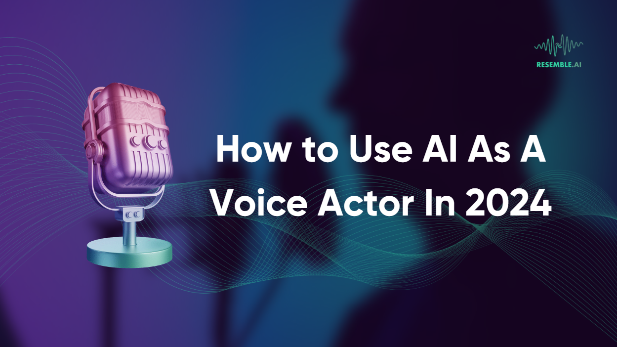 How to use AI Voices as a Voice Actor